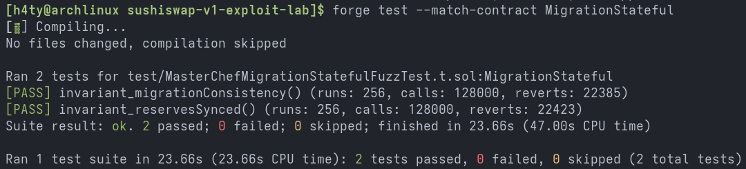 Stateful fuzz test output